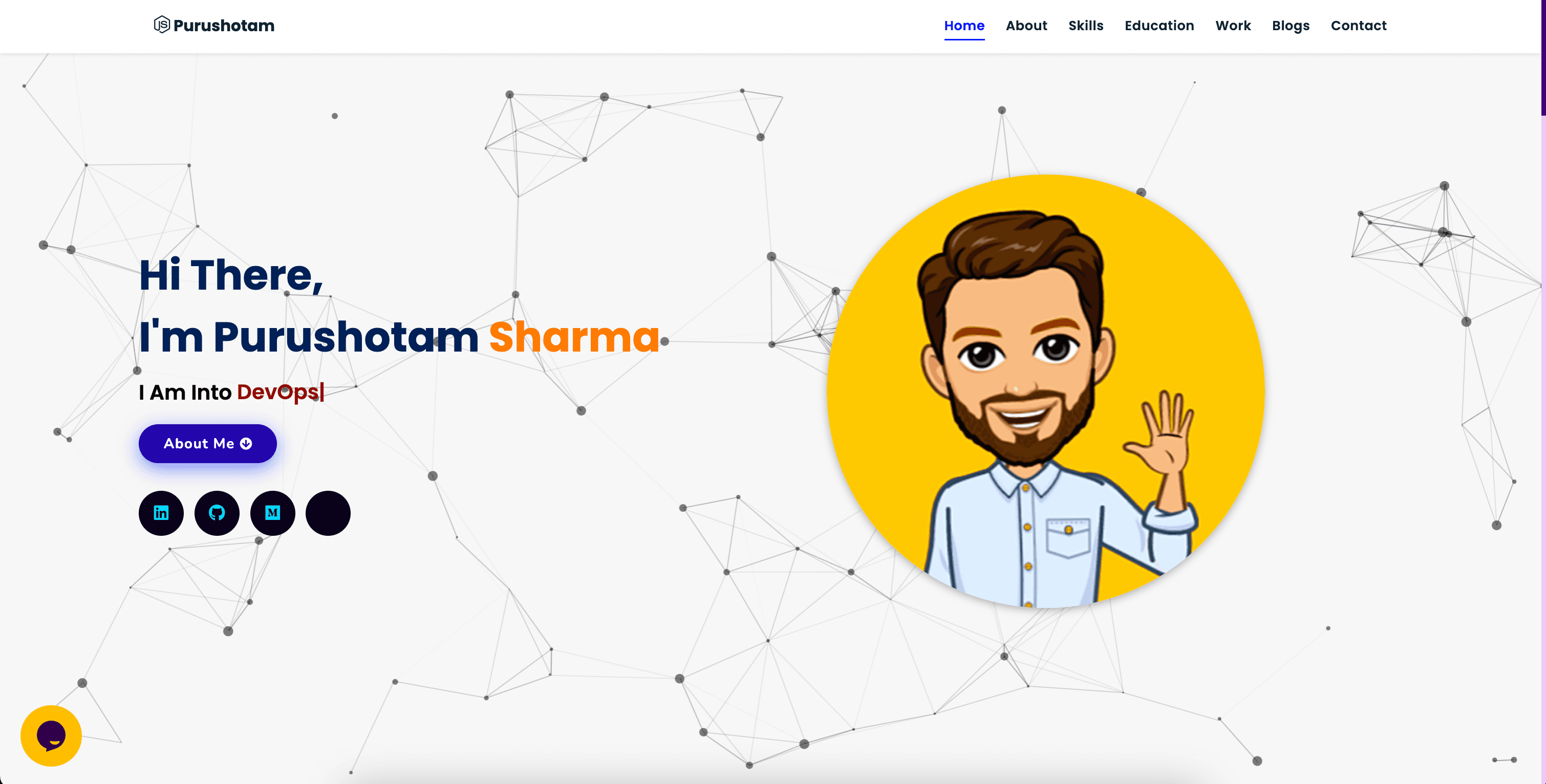 Purushotam Portfolio - Portfolio project